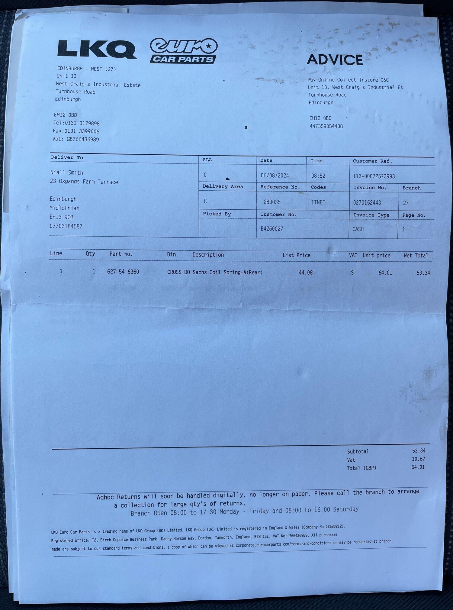 Used Peugeot Bipper 2011 for sale - 76573697: Photo 42