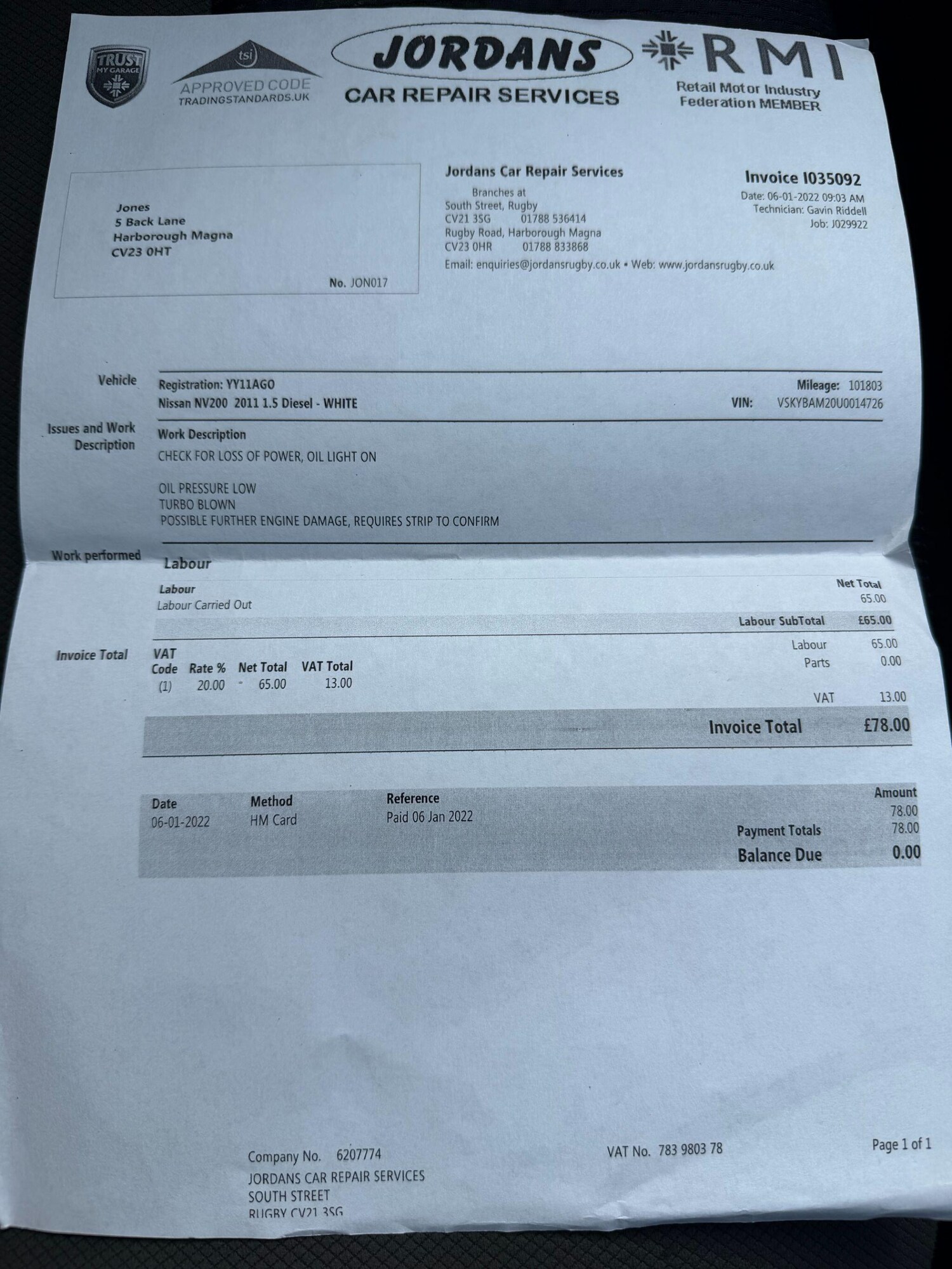 Used Nissan NV200 2011 for sale - 77839048: Photo 57