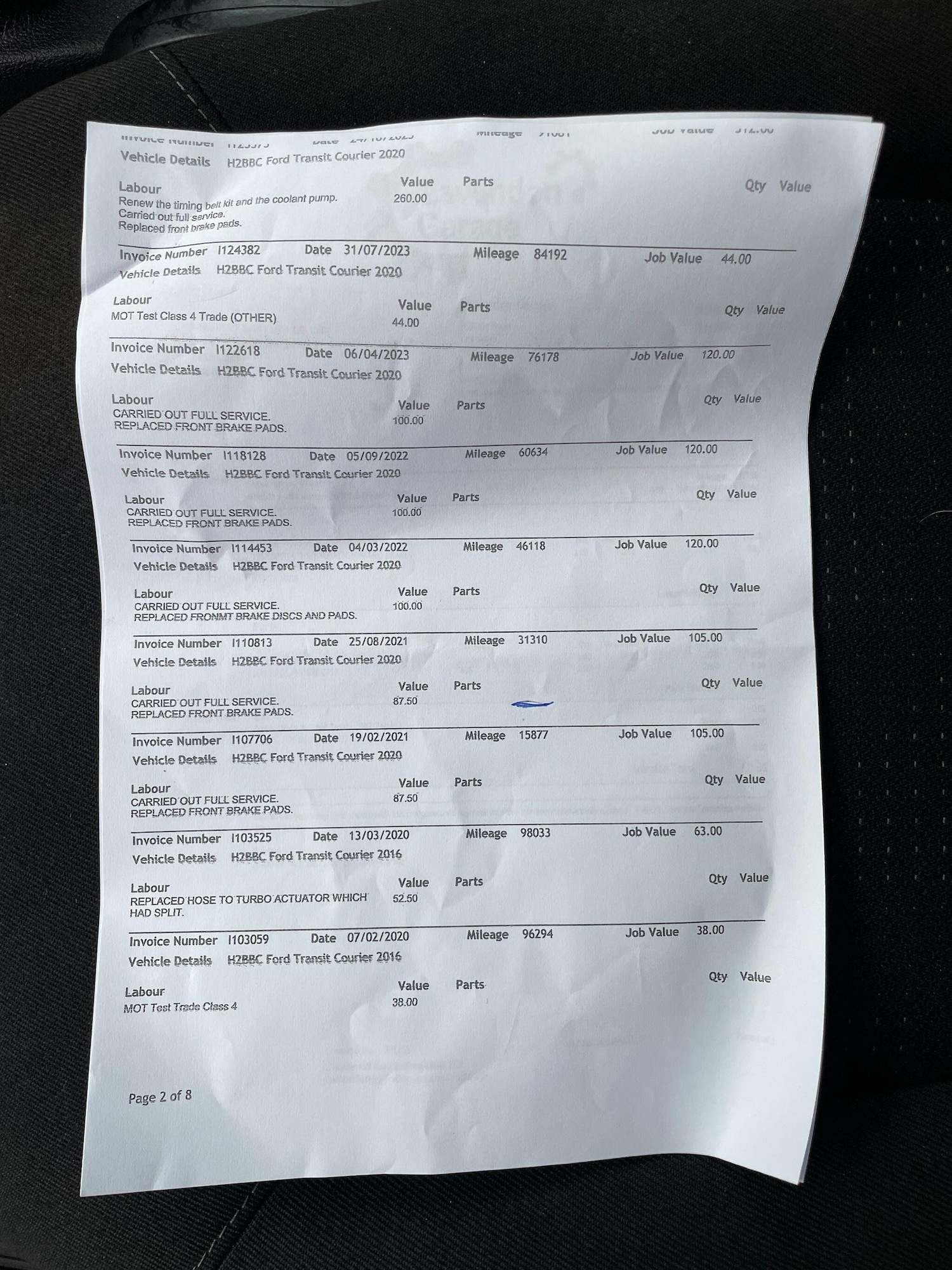 Used Ford Transit Courier 2020 for sale - 77230592: Photo 42