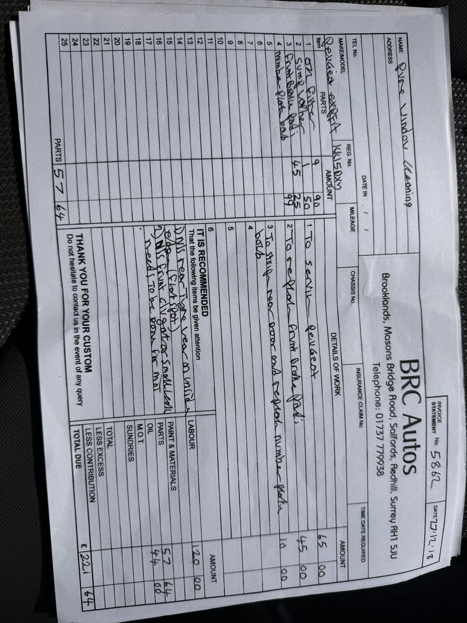 Used Peugeot Expert 2015 for sale - 77893113: Photo 45