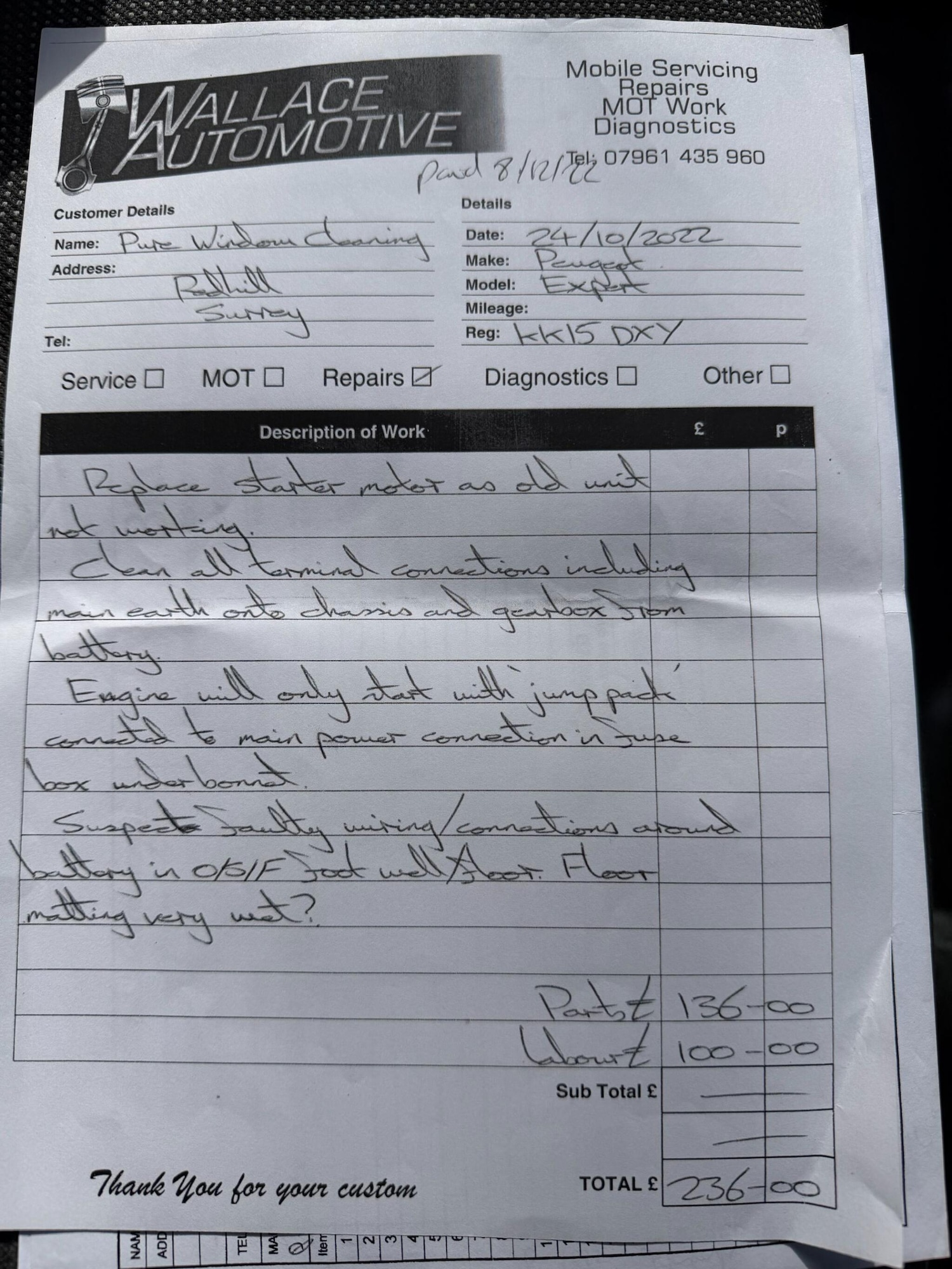 Used Peugeot Expert 2015 for sale - 77893113: Photo 49