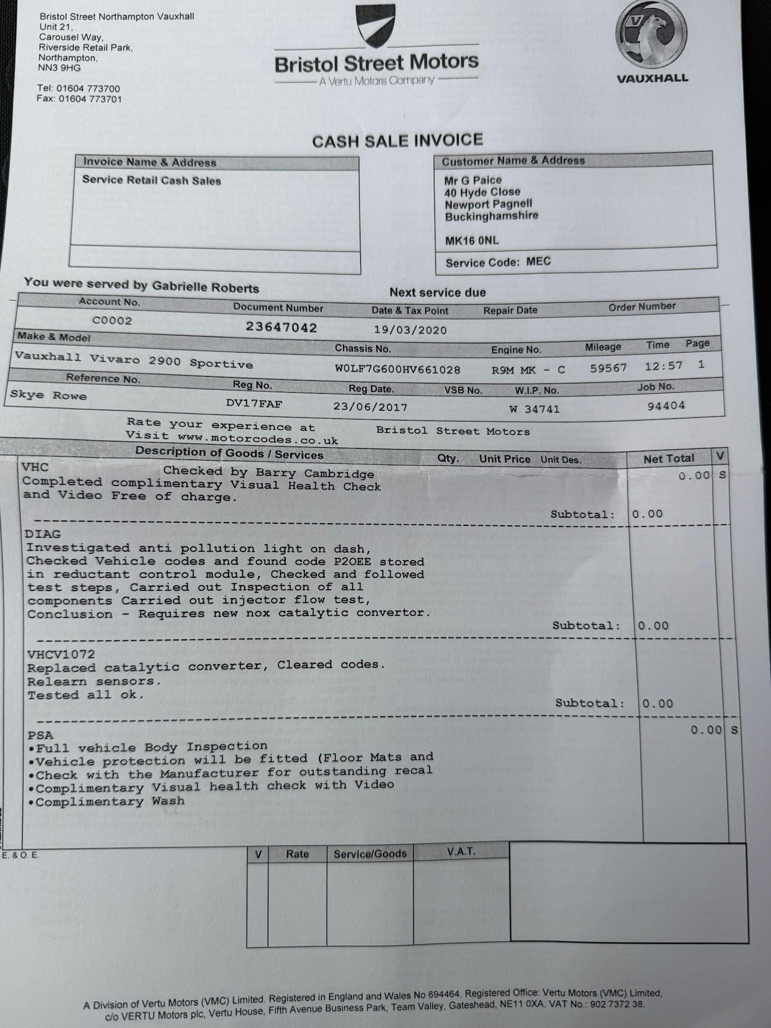 Used Vauxhall Vivaro 2017 for sale - 77305348: Photo 42