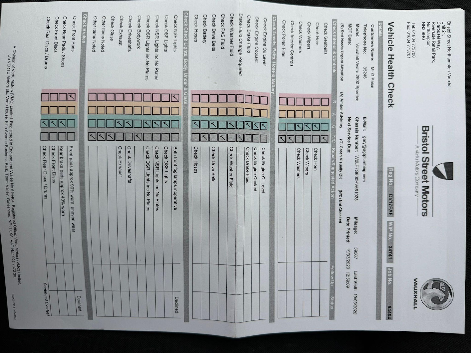 Used Vauxhall Vivaro 2017 for sale - 77305348: Photo 44