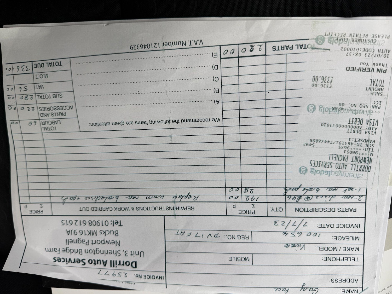 Used Vauxhall Vivaro 2017 for sale - 77305348: Photo 46