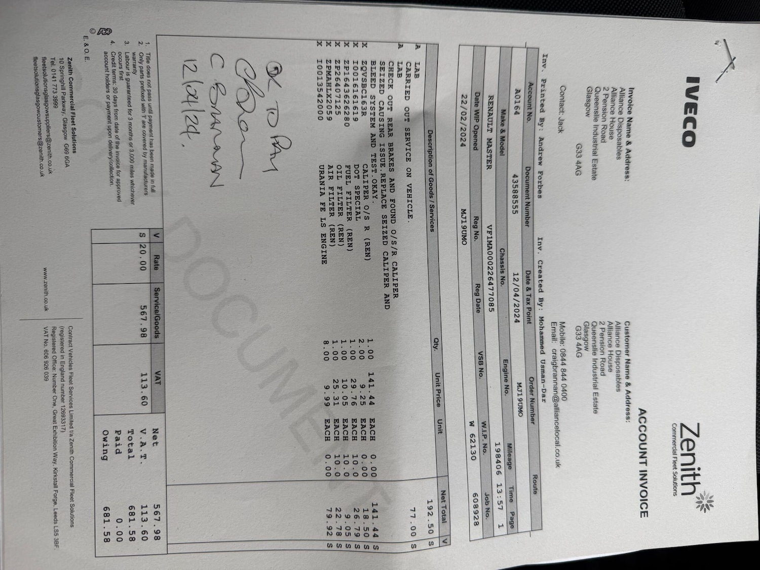 Used Renault Master 2019 for sale - 77320606: Photo 50