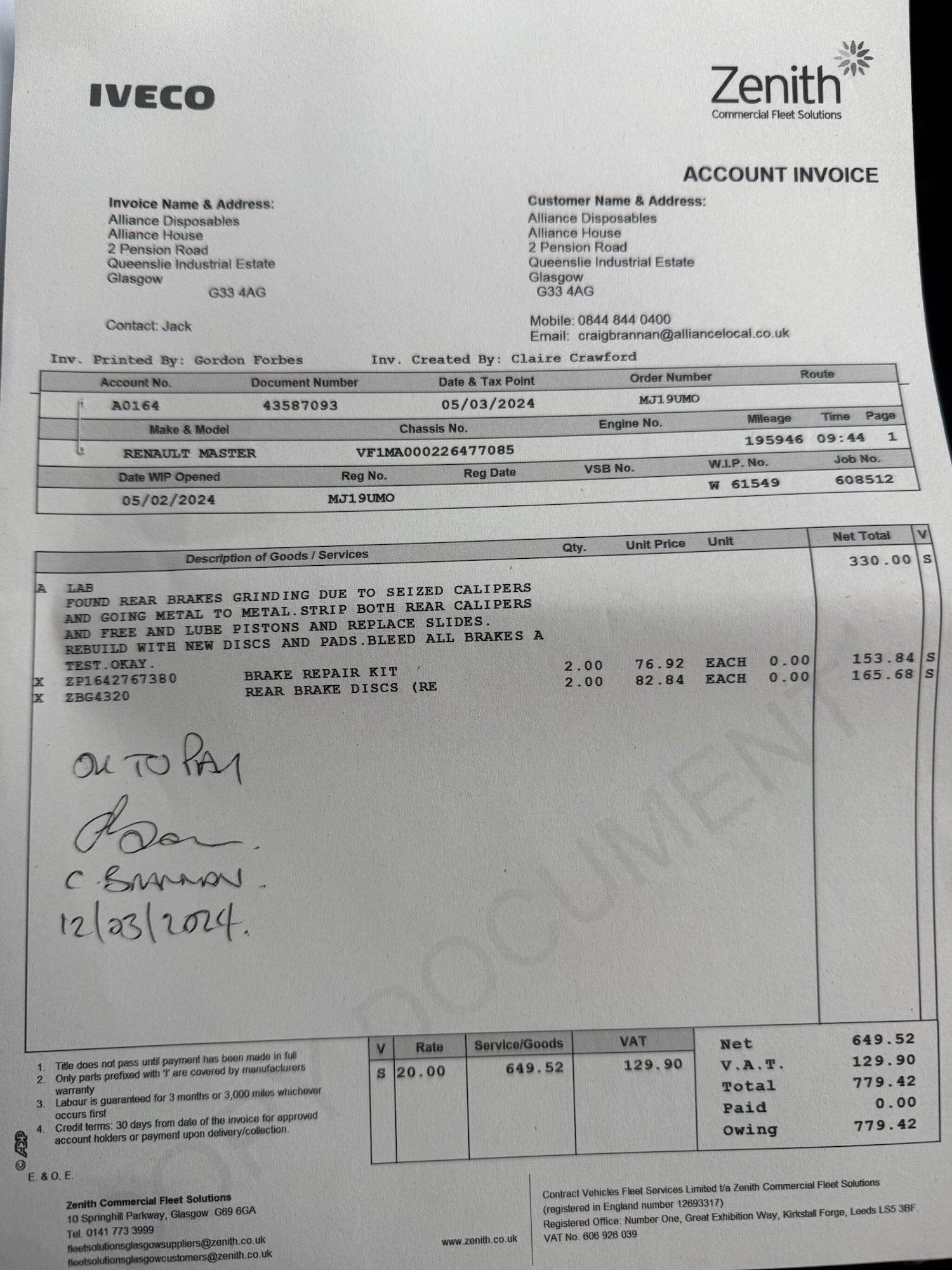 Used Renault Master 2019 for sale - 77320606: Photo 53