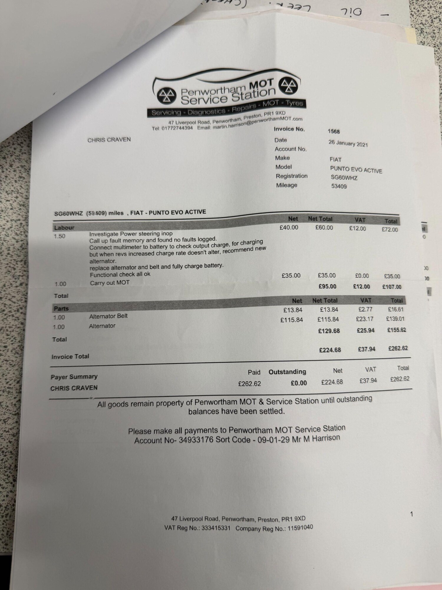 Used Fiat Punto Evo 2010 for sale - 77839668: Photo 34