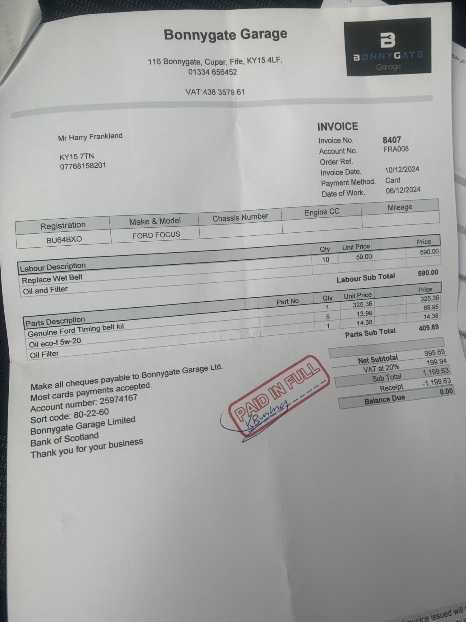 Used Ford Focus 2014 for sale - 77427572: Photo 3