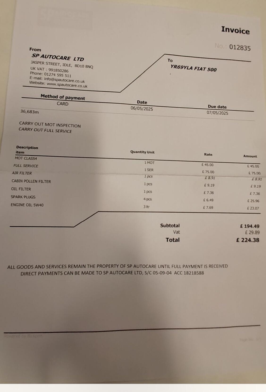 Used Fiat 500 2019 for sale - 76656318: Photo 31