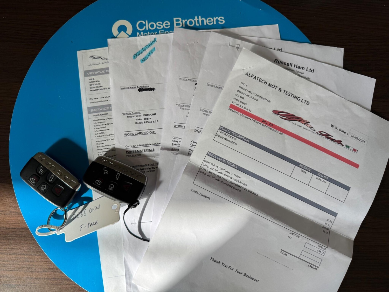 Used Jaguar F-Pace 2016 for sale - 76656379: Photo 35