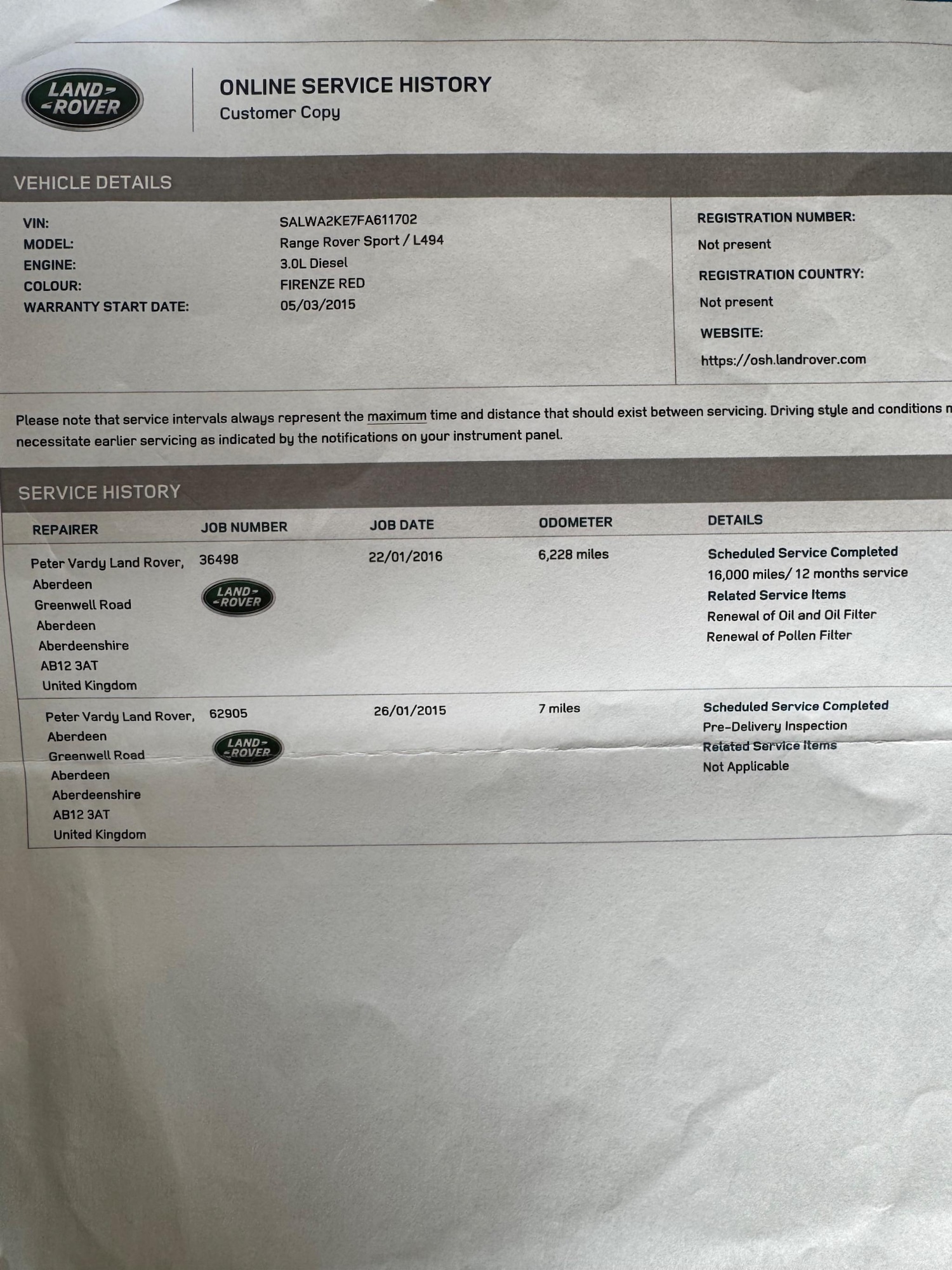 Used Land Rover Range Rover Sport 2015 for sale - 76656301: Photo 44