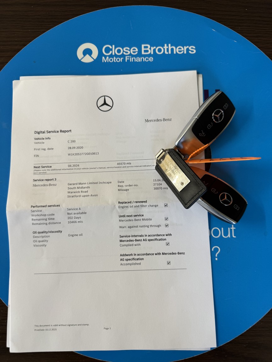 Used Mercedes-Benz C Class 2020 for sale - 76924518: Photo 2