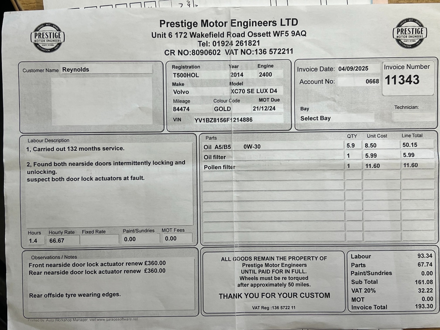 Used Volvo XC70 2014 for sale - 76920166: Photo 59