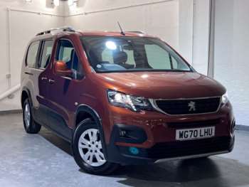 Peugeot, Rifter 2020 (20) 3 Seat Auto Wheelchair Accessible Disabled Access Ramp Car 5-Door