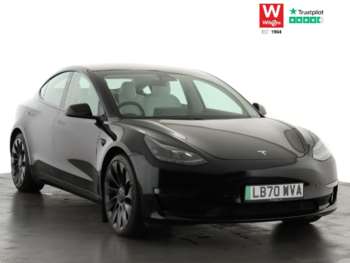 2020 - TESLA Model 3 (Dual Motor) Performance Saloon 4dr Electric Auto 4WDE (Perfo