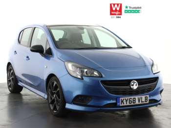 2018 - VAUXHALL Corsa 1.4i ecoTEC SRi VX Line Nav Black Hatchback 5dr Petrol Manua