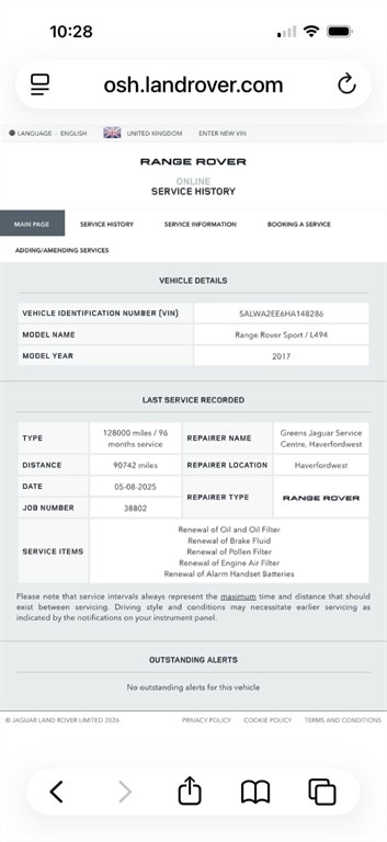 Used Land Rover Range Rover Sport 2017 for sale - 78094856: Photo 14