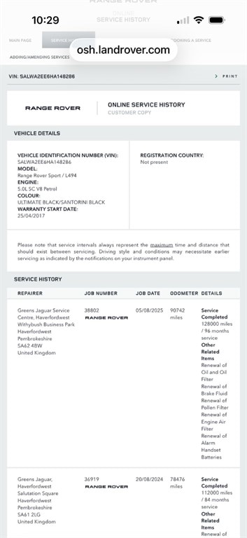 Used Land Rover Range Rover Sport 2017 for sale - 78094856: Photo 17