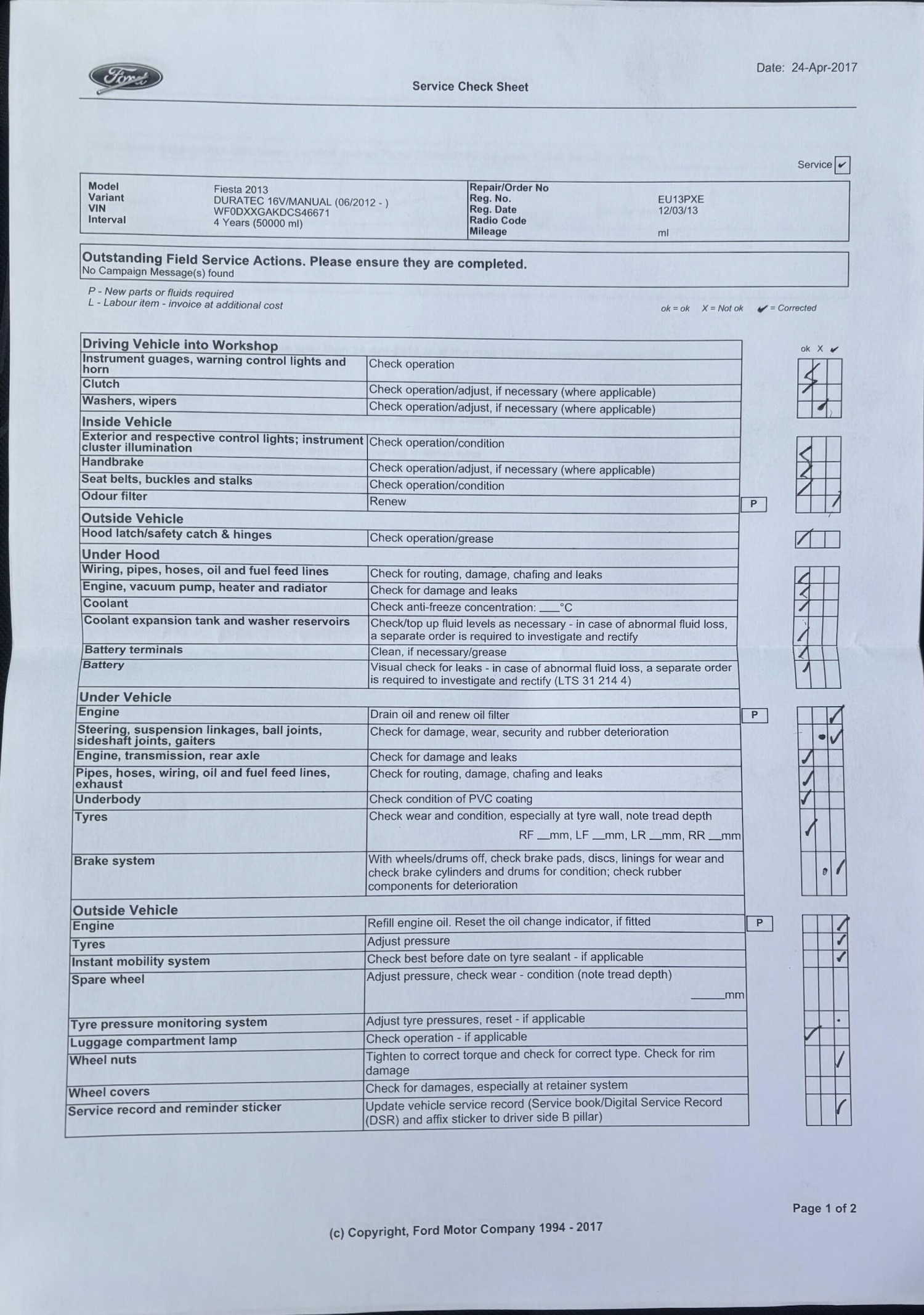 Used Ford Fiesta 2013 for sale - 77496887: Photo 64