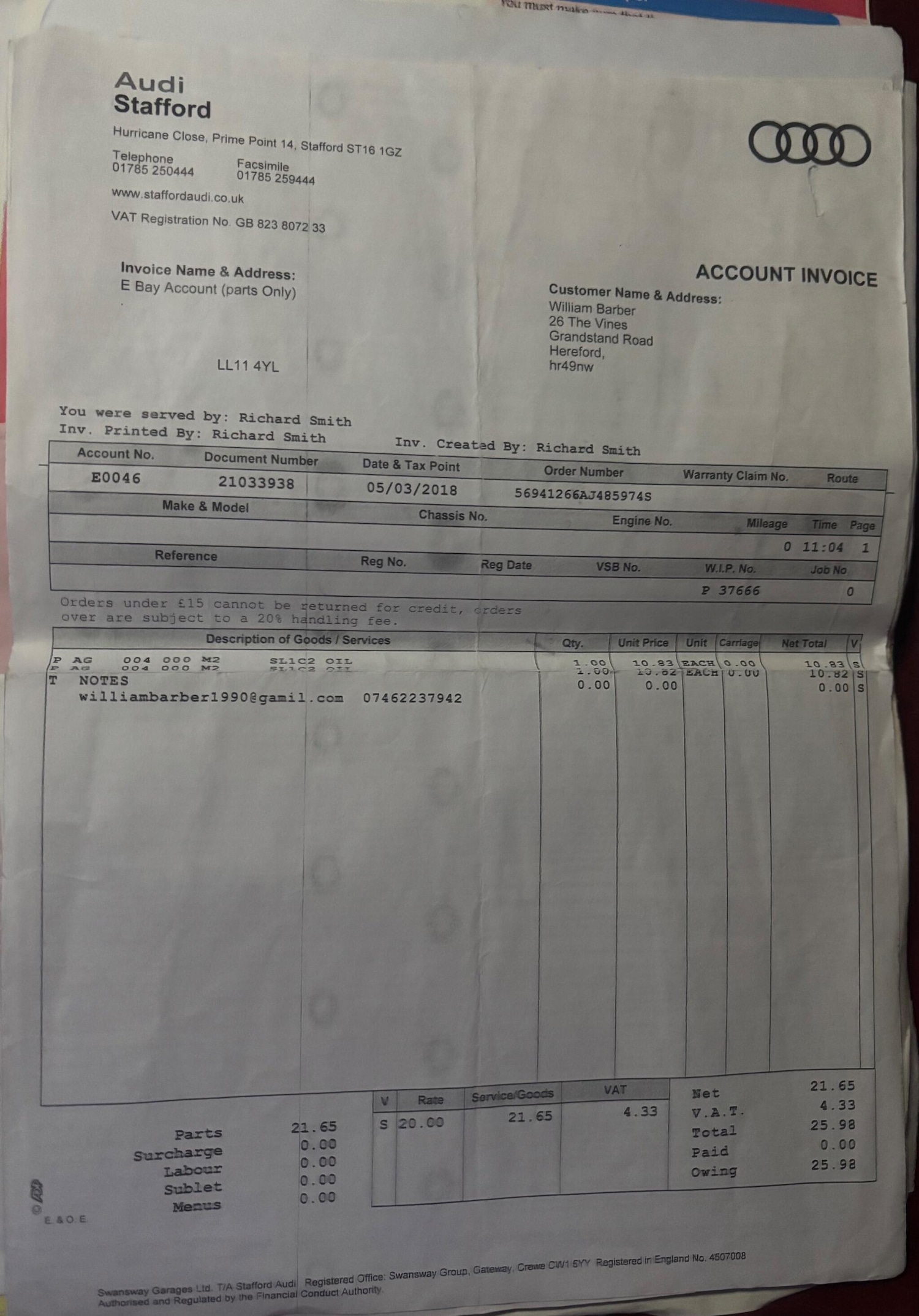 Used Audi A5 2008 for sale - 76992805: Photo 82