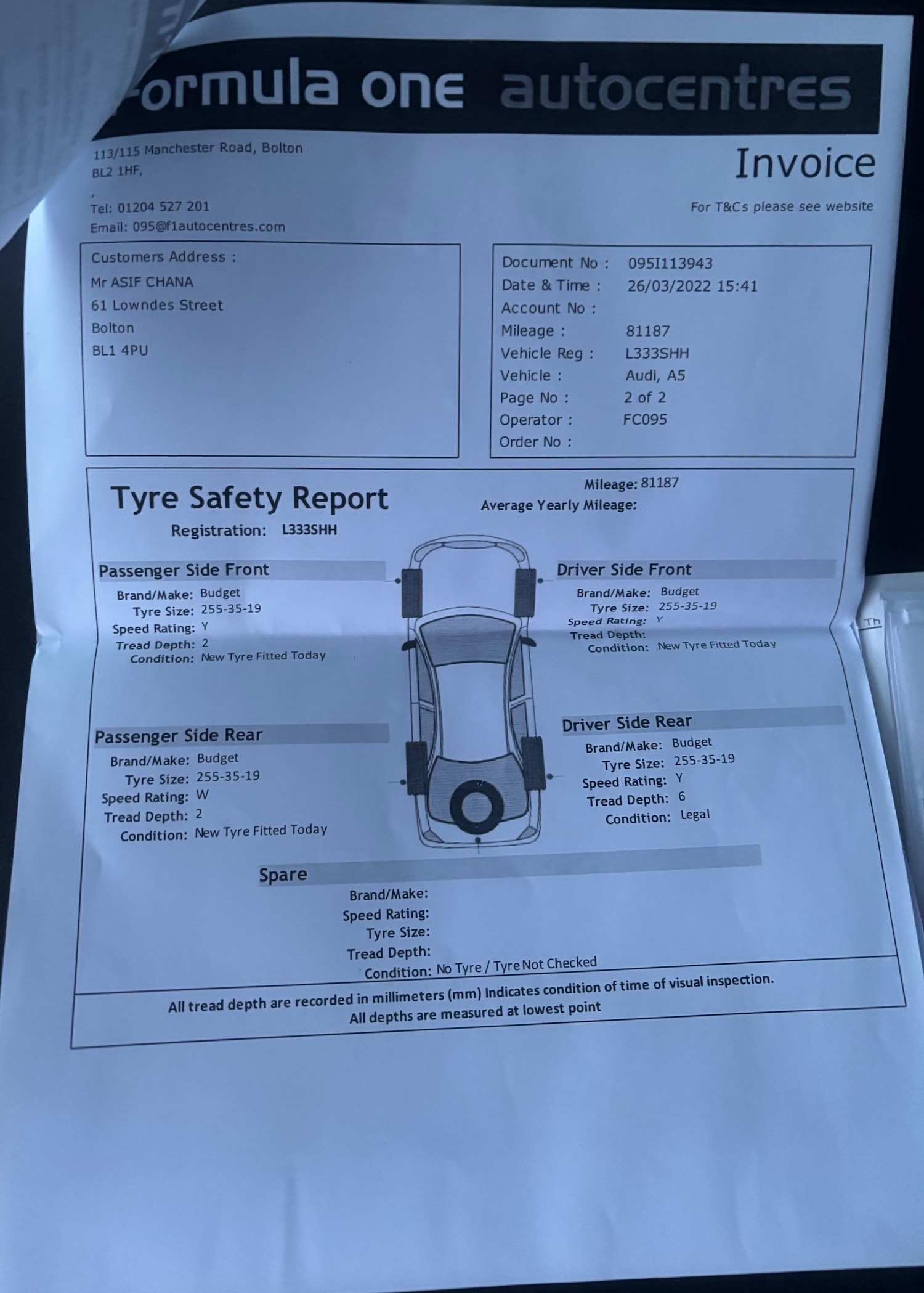 Vehicle 73