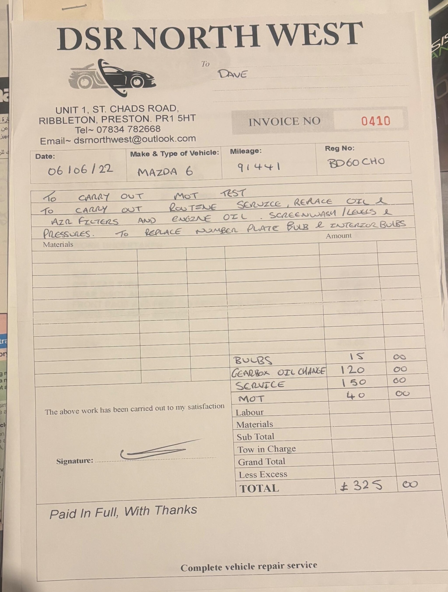 Used Mazda Mazda6 2010 for sale - 76108689: Photo 62