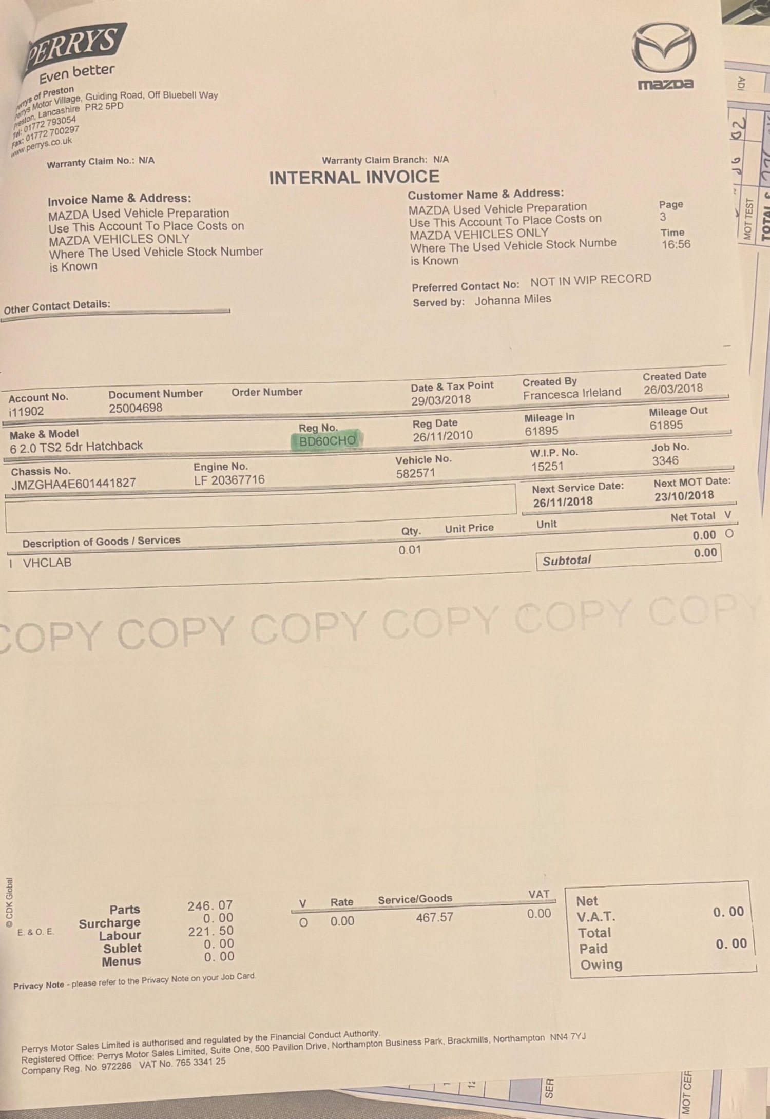 Used Mazda Mazda6 2010 for sale - 76108689: Photo 67