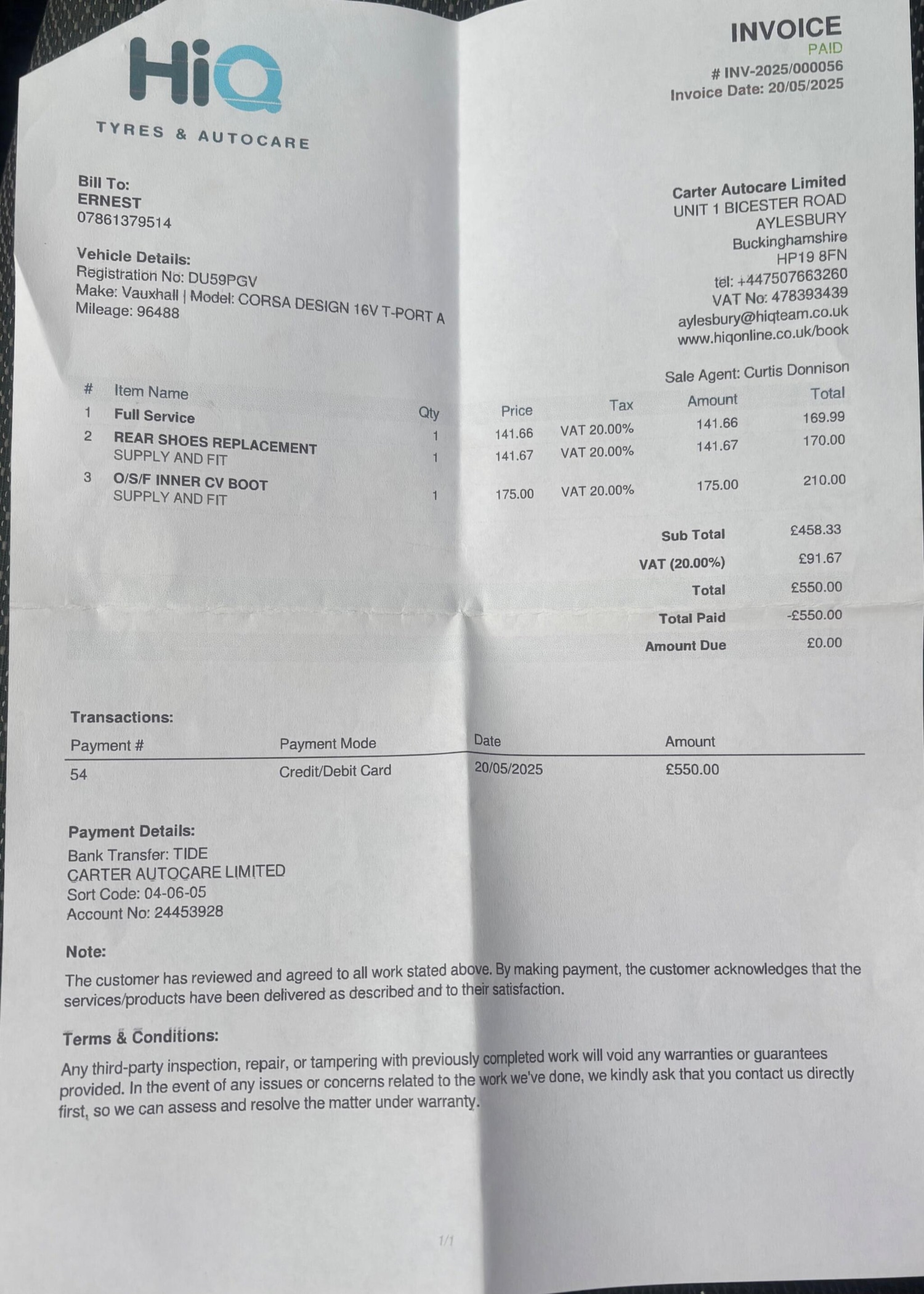 Used Vauxhall Corsa 2009 for sale - 77722832: Photo 20