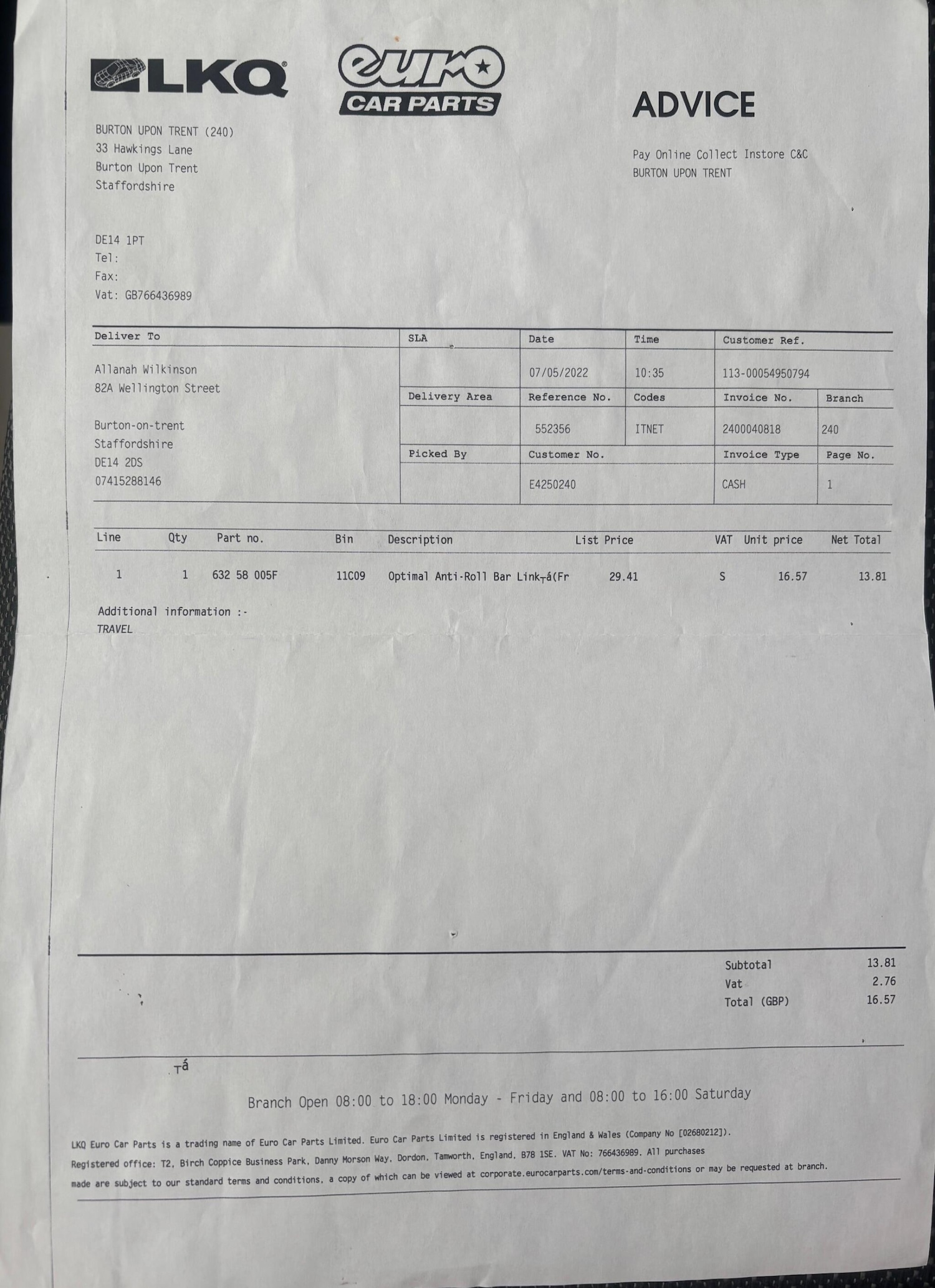 Used Vauxhall Corsa 2009 for sale - 77722832: Photo 68