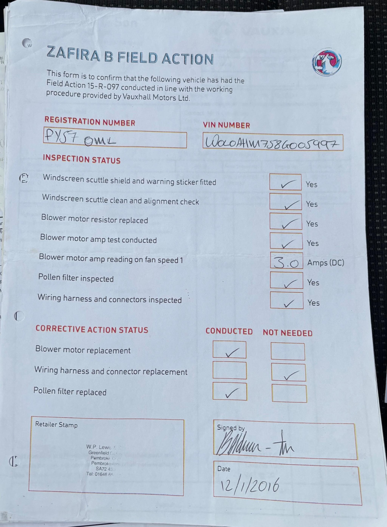 Used Vauxhall Zafira 2007 for sale - 78141398: Photo 50