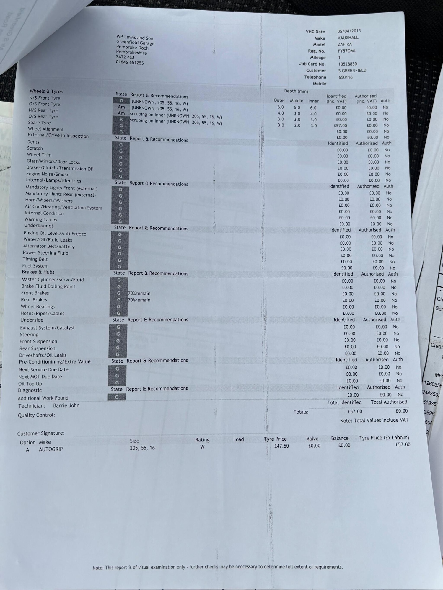 Used Vauxhall Zafira 2007 for sale - 78141398: Photo 56