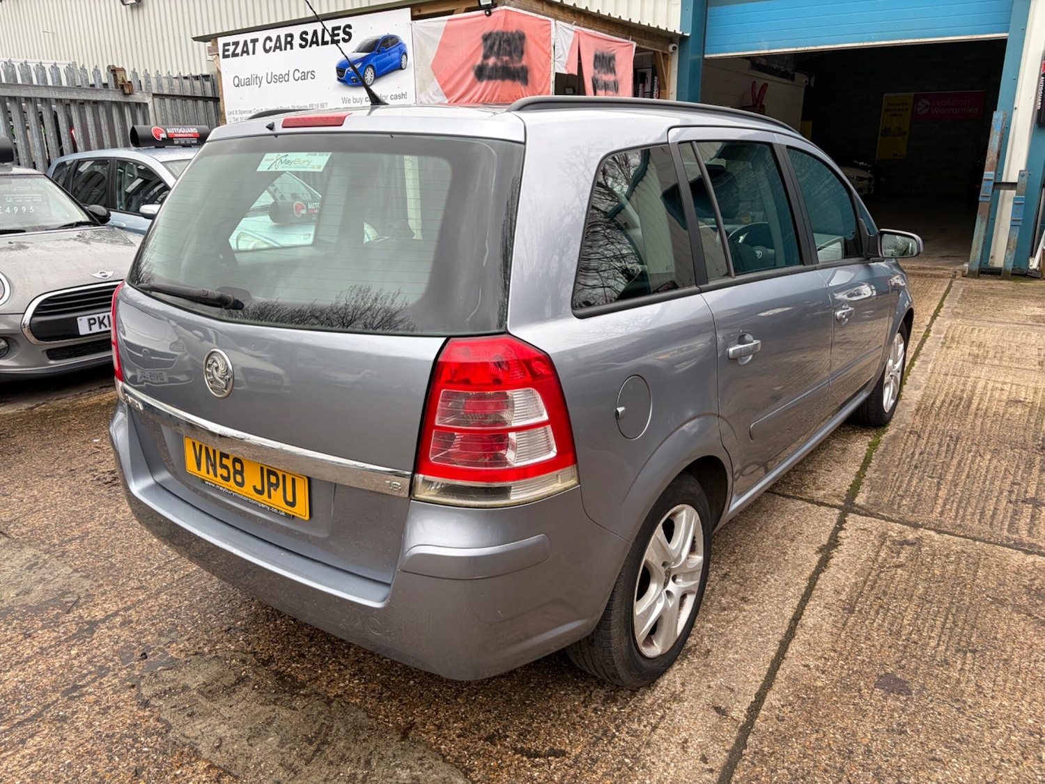 Used Vauxhall Zafira 2008 for sale - 77441025: Photo 9