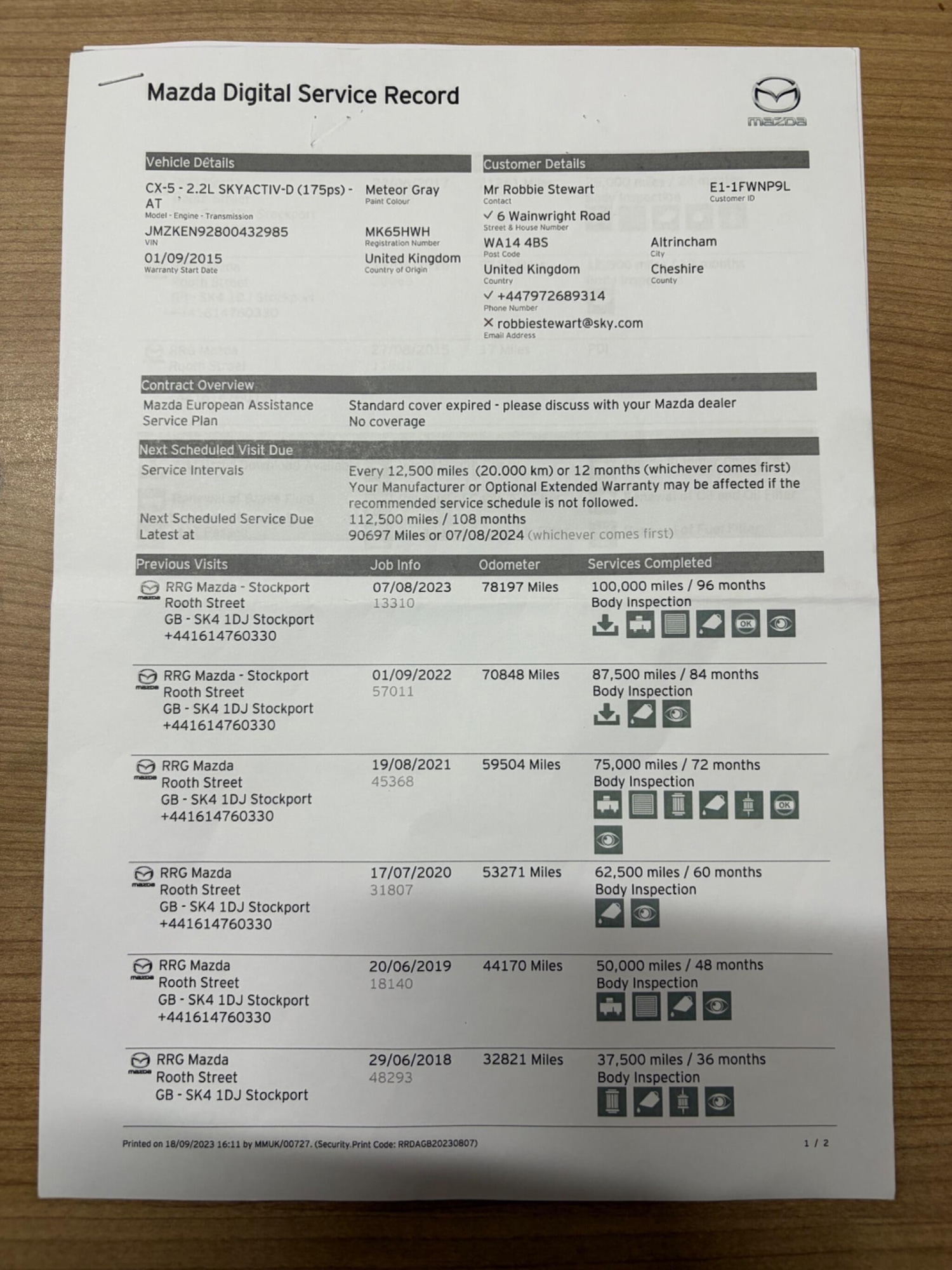 Used Mazda CX-5 2015 for sale - 77230105: Photo 63