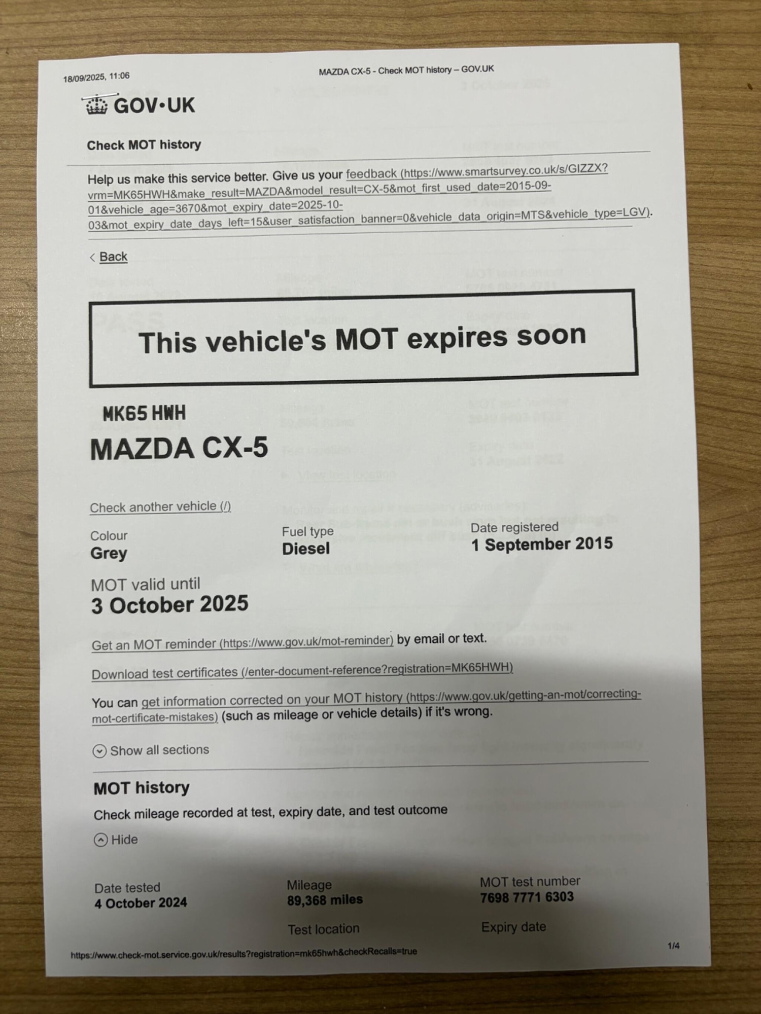 Used Mazda CX-5 2015 for sale - 77230105: Photo 66