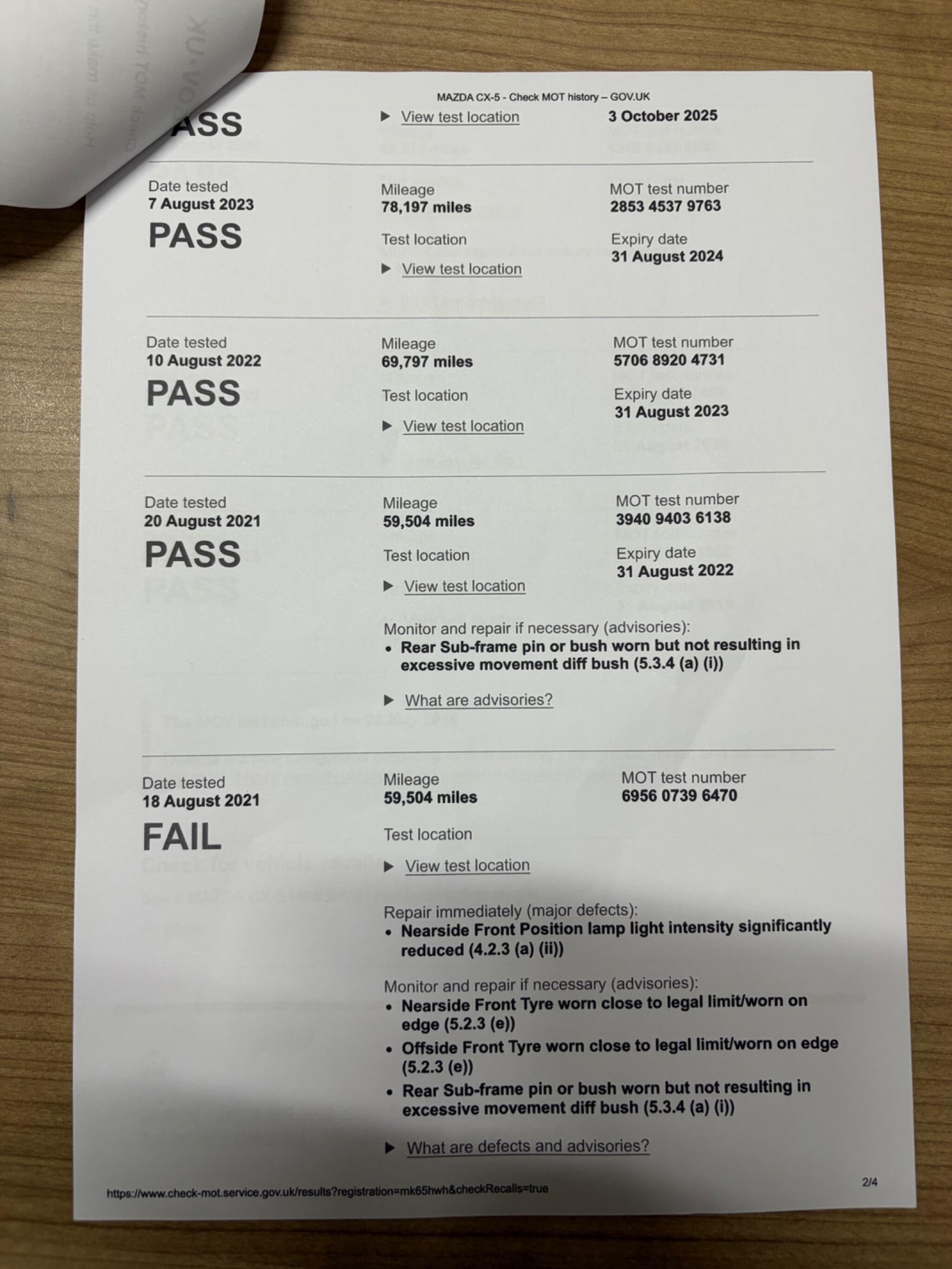 Used Mazda CX-5 2015 for sale - 77230105: Photo 67