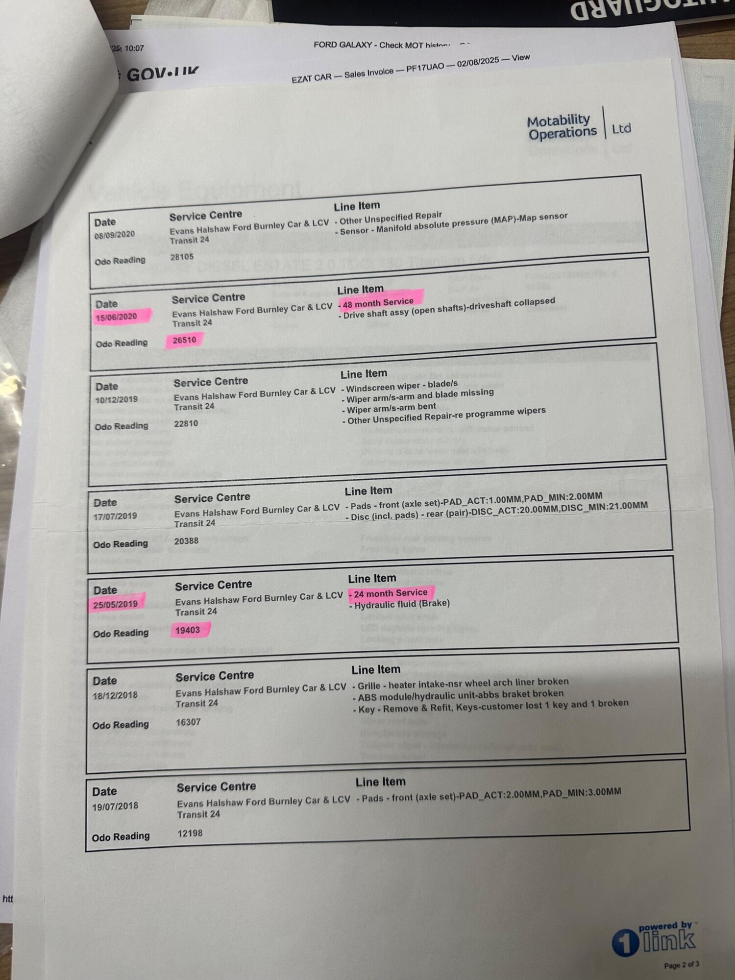 Used Ford Galaxy 2017 for sale - 75508331: Photo 75