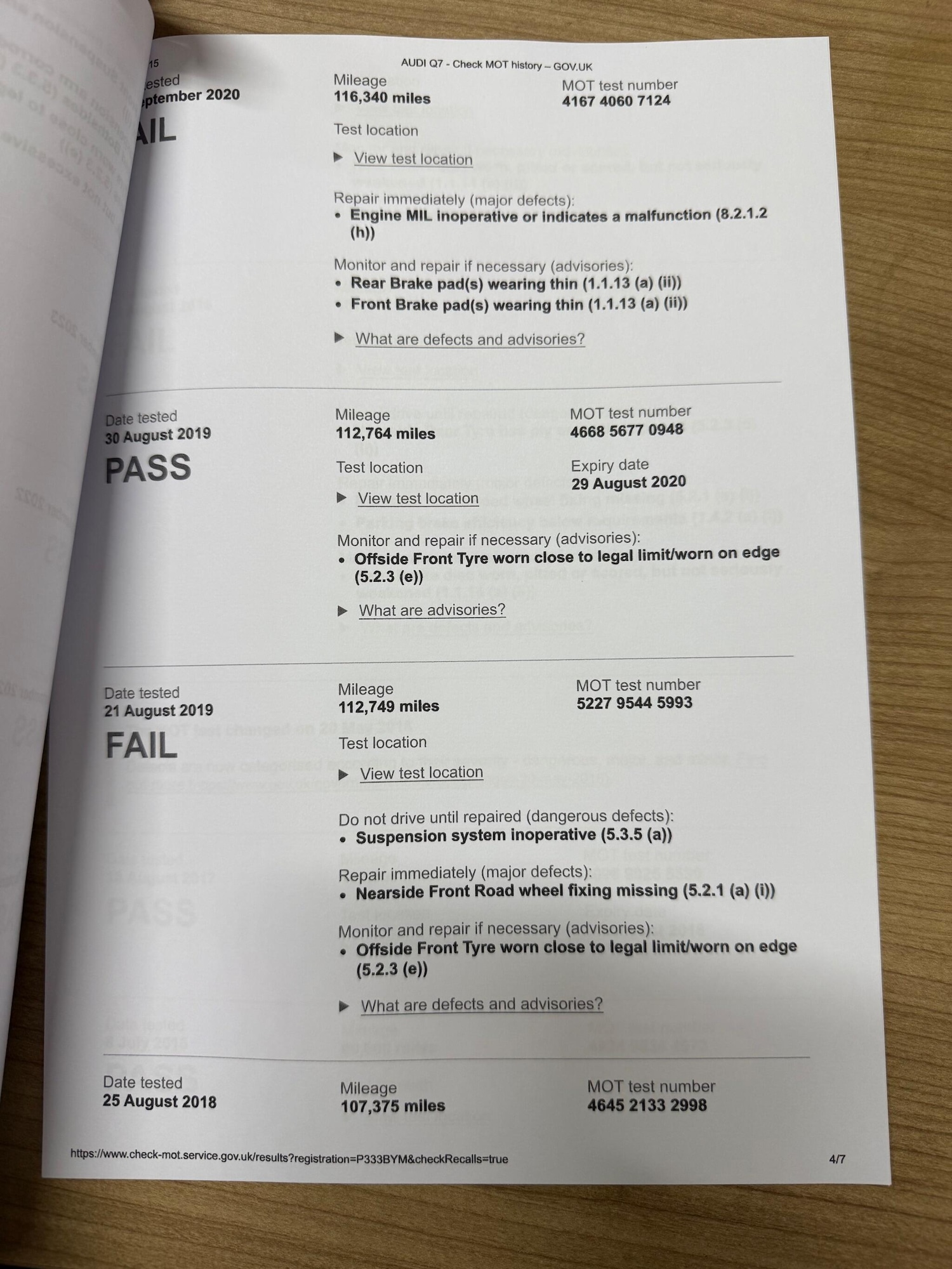 Used Audi Q7 2009 for sale - 76527978: Photo 82