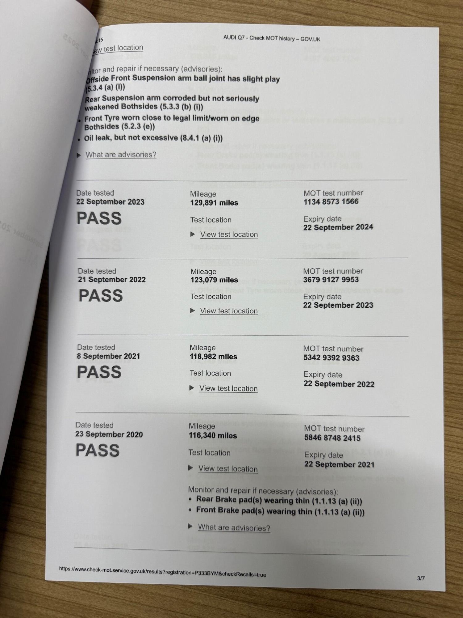 Used Audi Q7 2009 for sale - 76993944: Photo 81