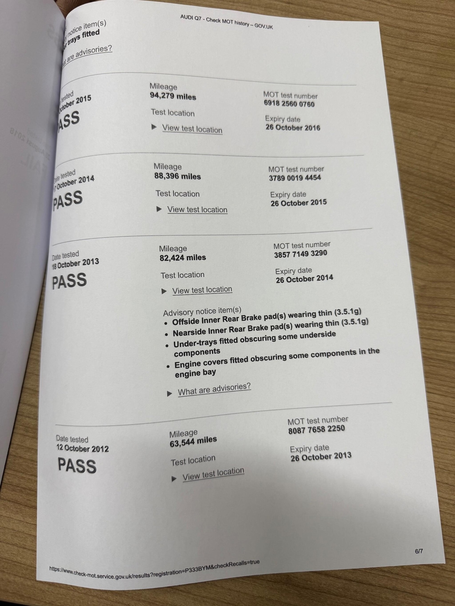 Used Audi Q7 2009 for sale - 76993944: Photo 83