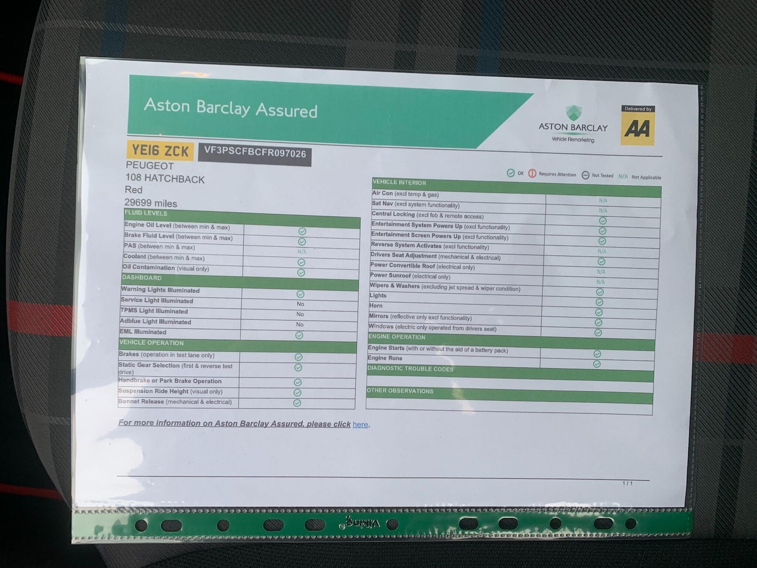 Used Peugeot 108 for sale - 77724010: Photo 31