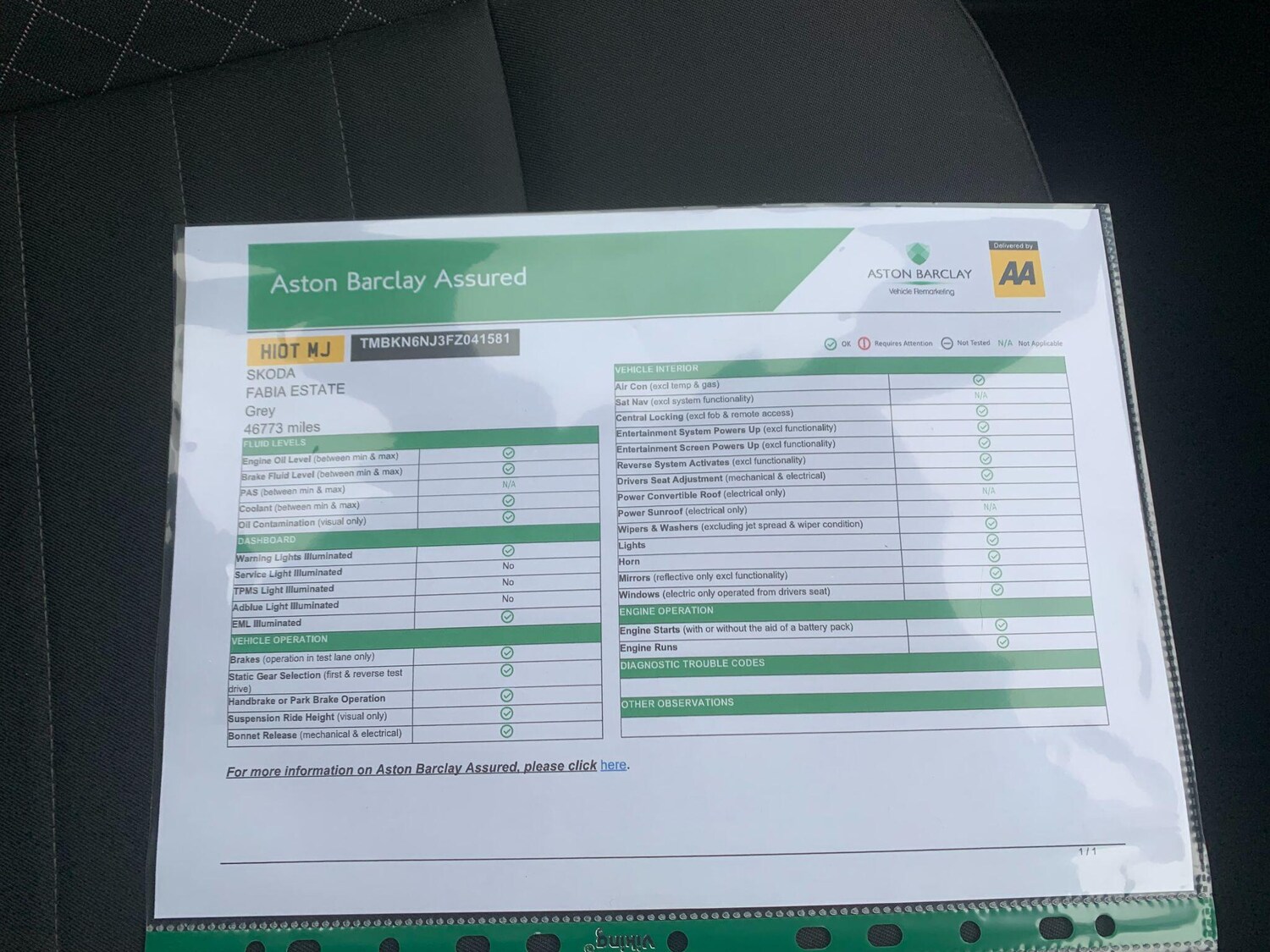 Used Skoda Fabia 2015 for sale - 77722667: Photo 34