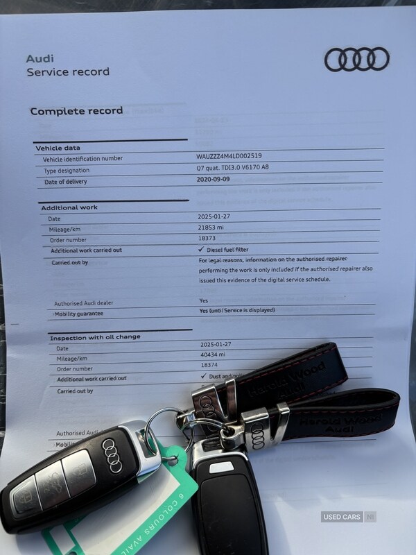 Used Audi Q7 2020 for sale - 76350125: Photo 10