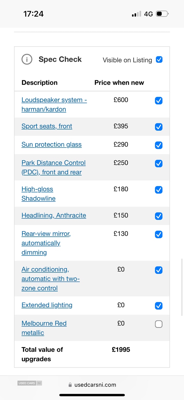 Used BMW 1 Series 2018 for sale - 74979354: Photo 6