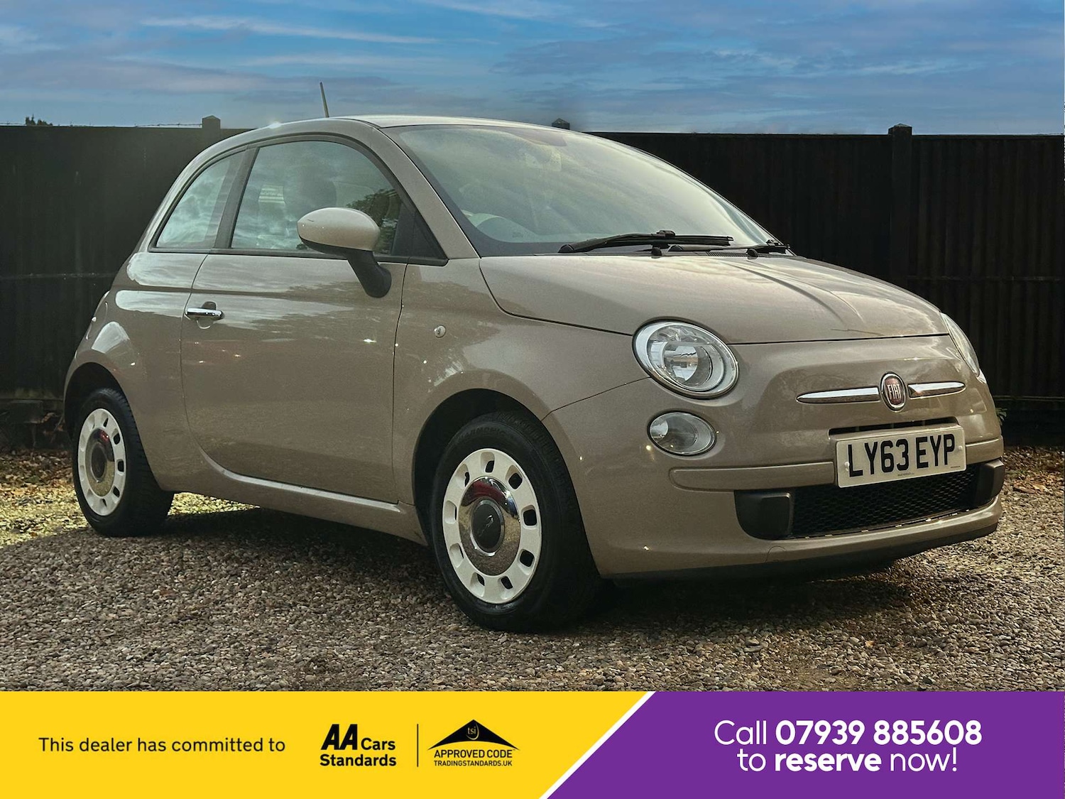 Used Fiat 500 2014 for sale - 76628295: Photo 1