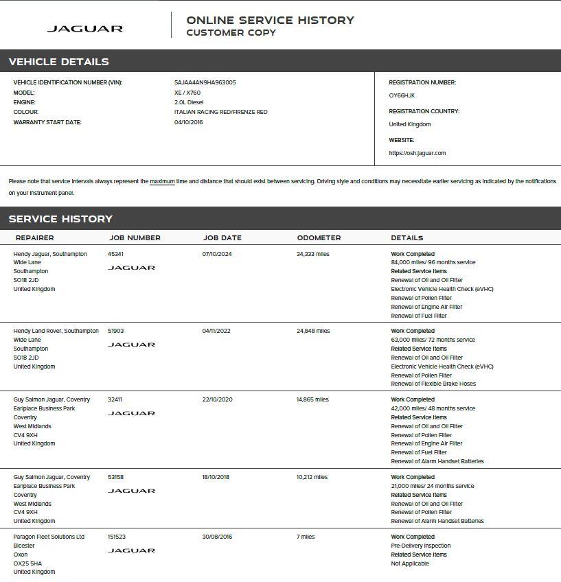 Used Jaguar XE 2016 for sale - 76550466: Photo 7