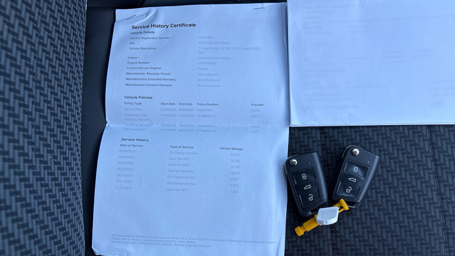 Used Volkswagen T-Cross 2020 for sale - 76905973: Photo 19