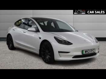 2021 (21) - (Dual Motor) Performance Saloon 4dr Electric Auto 4WDE (Performance Upgrade