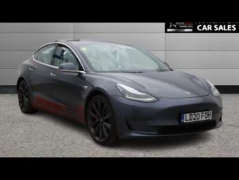 2020 (20) - (Dual Motor) Performance Saloon 4dr Electric Auto 4WDE (Performance Upgrade