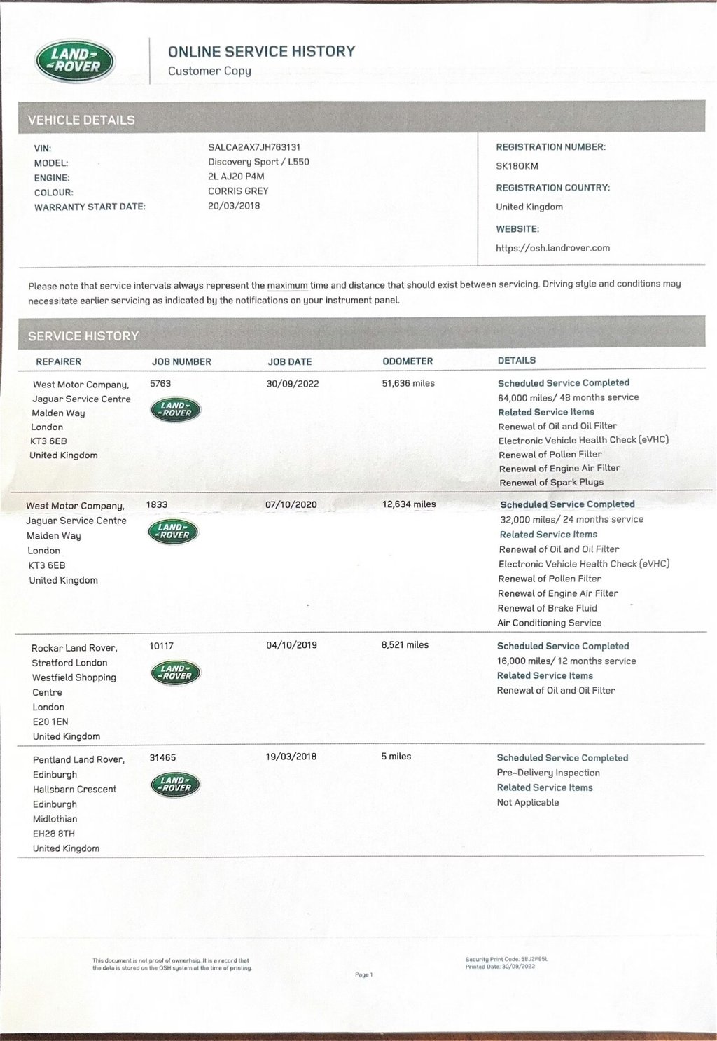 Used Land Rover Discovery Sport 2018 for sale - 78153776: Photo 12