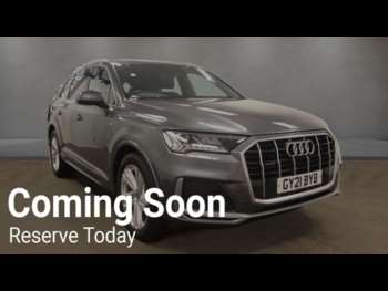 2021 - 3.0 Q7 S Line 50 TDI MHEV Quattro Auto 4WD 5dr